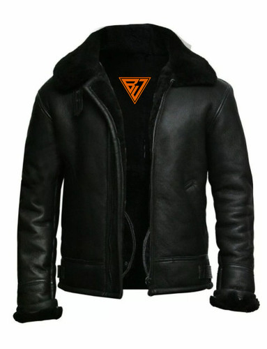 Herren flieger lederjacke - herren,