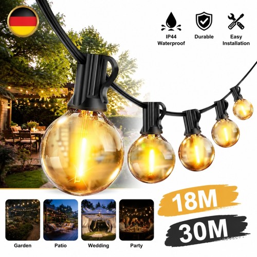 Led lichterkette außen g40 - lichterkette,