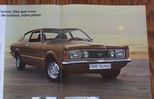 1971 Ford Taunus  Knudsen Prospekt brochure n Fiesta Escort Granada Consul