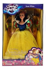 1994 Mattel 11832 Disney Special Sparkles Schneewittchen Puppe, Snow White, NrfB