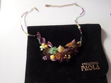 Venezianische Glaskette der Marke Creations Paola von der Insel Burano