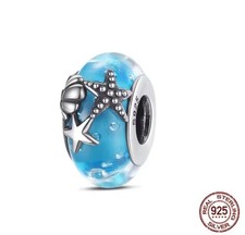 925 Sterling Silber Charm Perle für Armband/Bettelarmband oder Halskette 