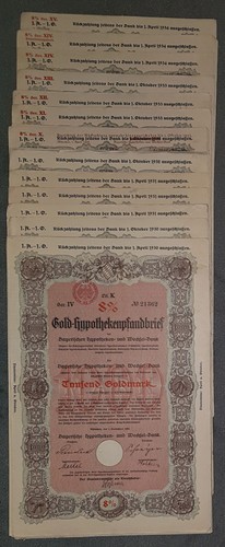 100 bayerische hypotheken - 100, x