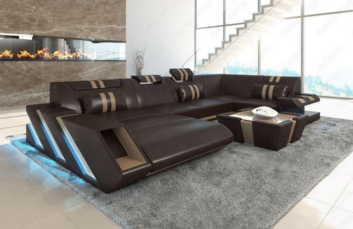 Sofa wohnlandschaft leder - wohnlandschaft,