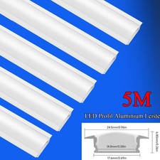 5X LED Profil Aluminium Leiste