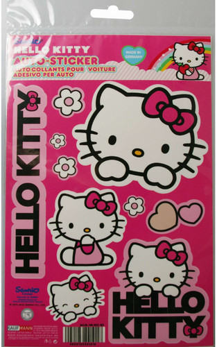 Hello kitty auto aufkleber - kitty,