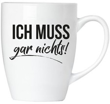 Kaffebecher mit Spruch Ich
