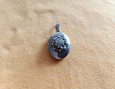 Antikes Medaillon aus 925er Silber für 2 Bilder