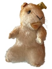 Steiff Hamster Kuscheltier Stofftier Retro Beige 12cm Sammler