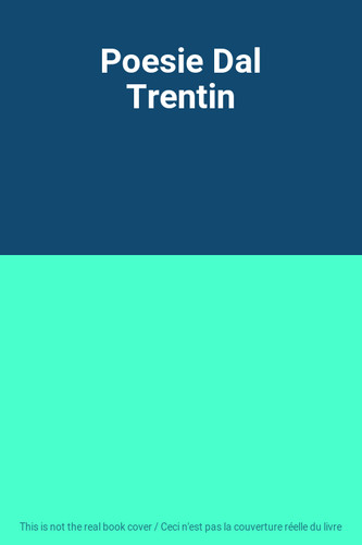 Poesie dal trentin - poesie,