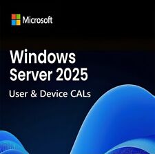 Windows Server 2025 CAL 5 & 10 Benutzer-/Geräte-CALs