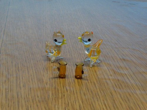 Glasfiguren tiere klein - tiere,