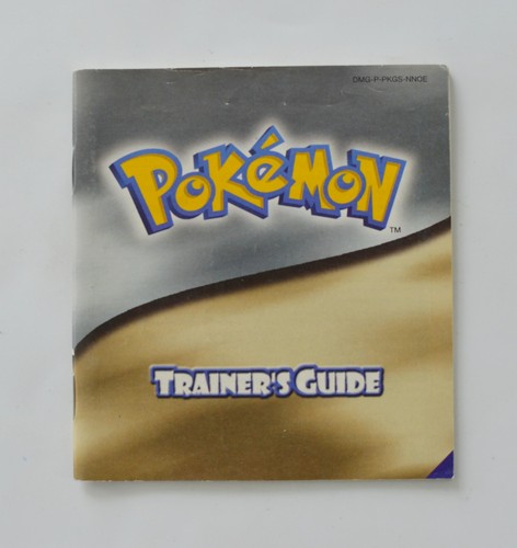Pokemon trainer guide gold - trainer's,