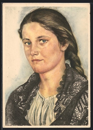 German künstler ak - german, ww
