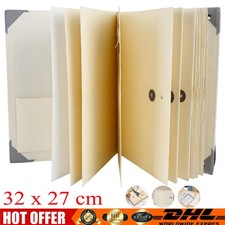 Fächermappe A4 Dokumentenmappe A4 Tragbar Mappen Ordnersystem für Büro Schule DE