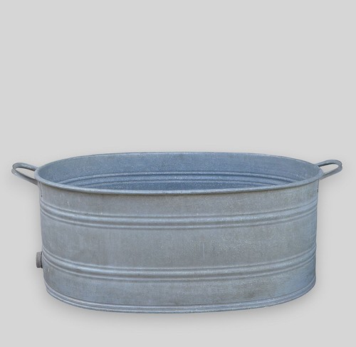 Alte zinkwanne vintage - alte,