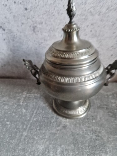 Vintage zuckerdose zinn - „,