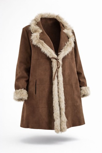 Damen mantel cardigan coatigan - mantel,