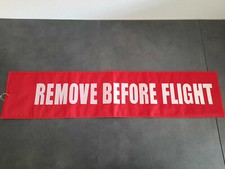 Remove Before Flight XXL Anhänger Original rot Airline Airbus BOEING Flugzeug