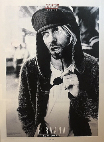 Kurt cobain magazine poster - kurt,