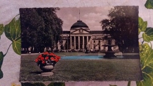 Ansichtskarte wiesbaden - ansichtskarte,,
