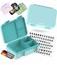 BEARFOOT Bento Box COMPACT | BPA-freie Kinder Brotdose für Schule & Kindergarten