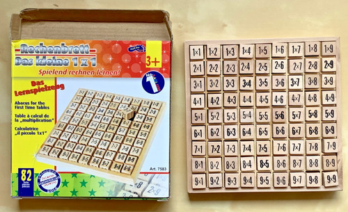 Holzspiel 1x1 mathematik - holzspiel,