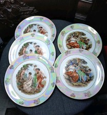 5x Kuchenteller Henneberg