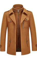 KUDORO Herren Wintermantel