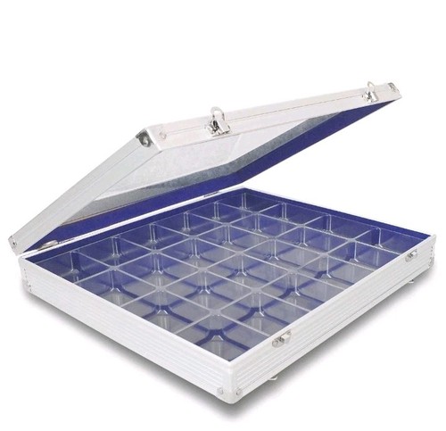 Alu sammel vitrine setzkasten - sammel, vitrine,