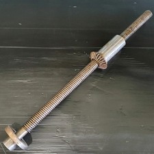 Trapez Gewindespindel TR 28 x 5 Fräsmaschine Schrägverzahnung