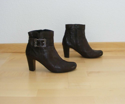 Dunkelbraune echtleder - *,