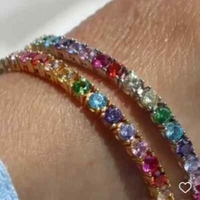 Tennisarmband mit bunten