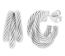 TRENDOR Schmuck Damen-Ohrringe