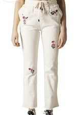 Desigual Damen Jeans In Beige