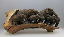 Elefantenherde elefant - elefantenherde,