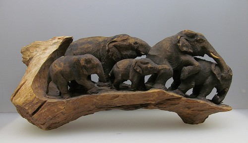 Elefantenherde elefant - elefantenherde,