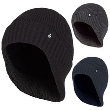 Heat Holders - Beanie Mütze mit Nackenschutz | Winter Mütze Gefüttert Herren