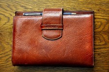 GIUGIARO Leder Organisator Planer Geschäftsreisejournal Beleg/Ring/Cardordner