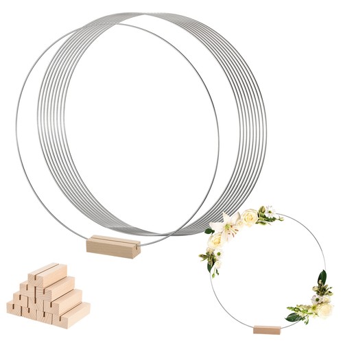 Blumige reifen kranz ringe - reifen,