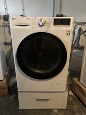 LG Waschtrockner ThinQ (2021) mit Smart-App und Touch-Display, defekte LED