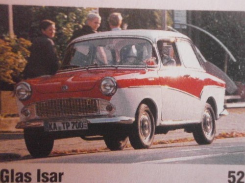 Glas isar t700 - glas, (goggomobil)