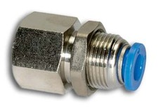 Gerade Schottsteckverschraubung, RIEGLER