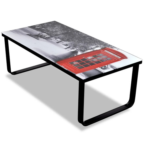 Couchtisch mit glasplatte - couchtisch,