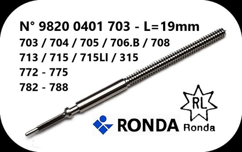 Aufzugswelle ronda 715 703 705 - ronda,