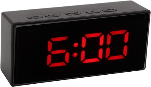 Neben elektronischer uhr led - elektronischer, uhr,