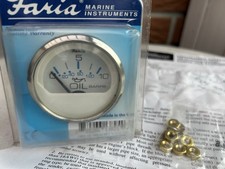 FARIA Öldruckanzeige weiß