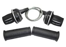 SRAM MRX Comp GripShift Drehgriffschalter 3x6/7/8-fach Set inkl. Züge