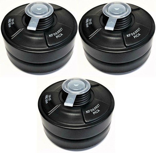 3x gasmaskenfilter - #,