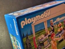 Playmobil 4308 - Hochzeit - Partyzelt - Hochzeitsgäste Torte Empfang Koch - NEU
